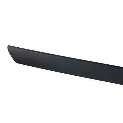 ZEVENTI - Ventilador de techo LED regulable AUREX LED/24W/230V 3000/4000/6000K Wi-Fi Tuya negro + mando a distancia