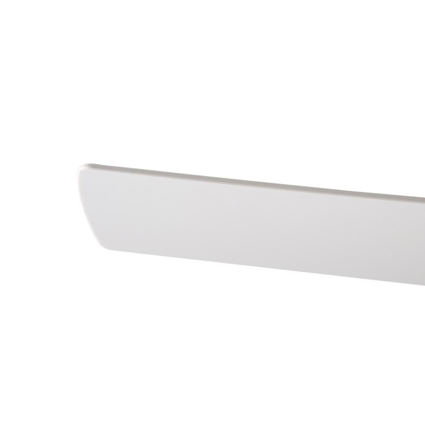 ZEVENTI - Ventilador de techo LED BARROSA LED/18W/230V 3000/4000/6000K Wi-Fi Tuya blanco + mando a distancia