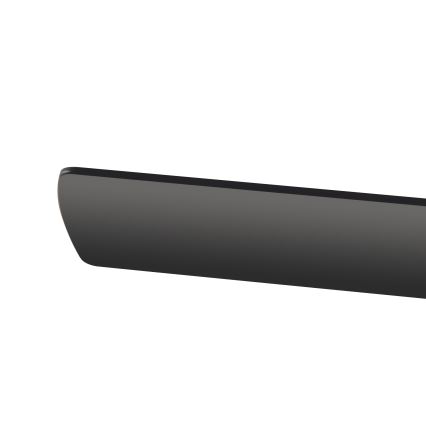 ZEVENTI - Ventilador de techo LED BARROSA LED/18W/230V 3000/4000/6000K Wi‑Fi Tuya negro + mando a distancia