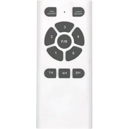 ZEVENTI - Ventilador de techo LED BARROSA LED/18W/230V 3000/4000/6000K Wi‑Fi Tuya negro + mando a distancia