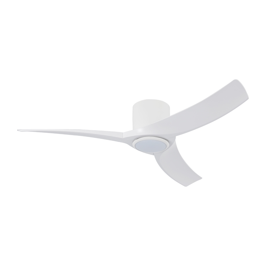 ZEVENTI - Ventilador de techo LED regulable ORBITO LED/24W/230V 3000/4000/6000K Wi-Fi Tuya blanco + mando a distancia
