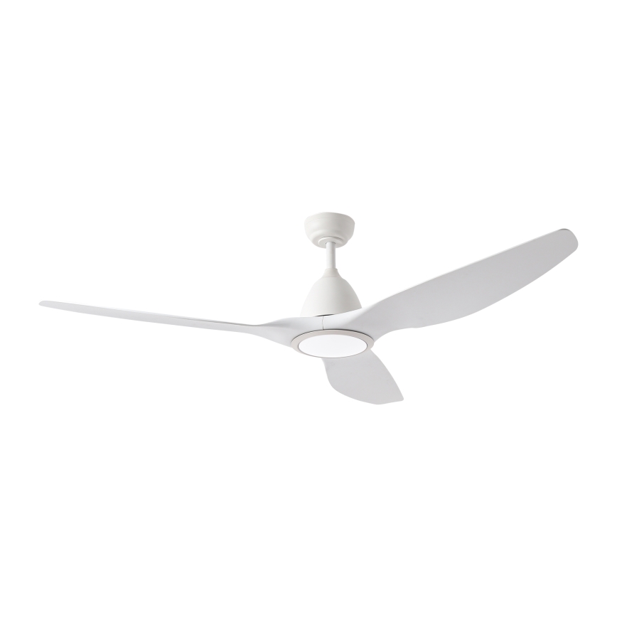 ZEVENTI - Ventilador de techo LED URBINO LED/20W/230V 3000/4000/6000K Wi-Fi Tuya blanco + mando a distancia