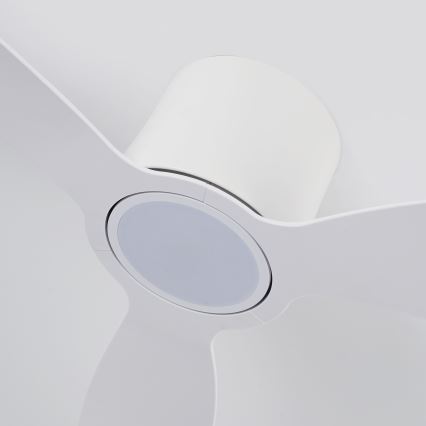 ZEVENTI - Ventilador de techo LED regulable VENTORA LED/24W/230V 3000/4000/6000K Wi-Fi Tuya blanco + control remoto