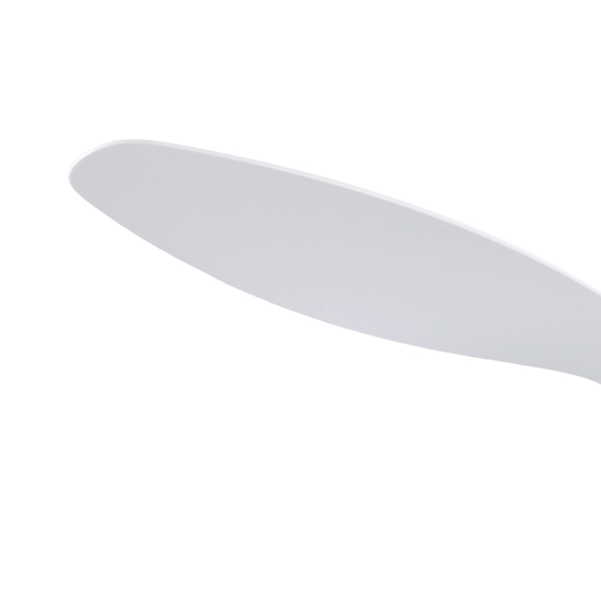 ZEVENTI - Ventilador de techo LED regulable VENTORA LED/24W/230V 3000/4000/6000K Wi-Fi Tuya blanco + control remoto