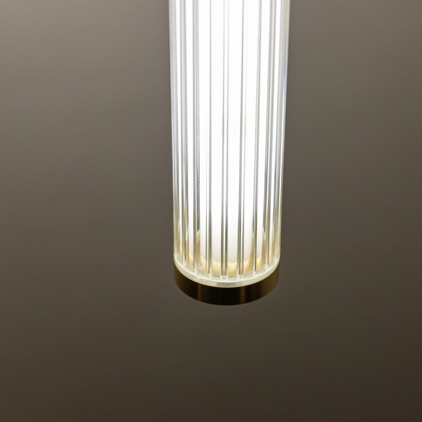 Zuma Line - Lámpara colgante LED regulable con cable LED/26W/230V 2700-6500K dorada + mando a distancia