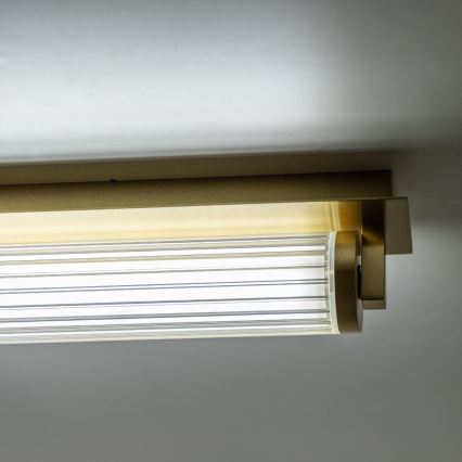 Zuma Line - Aplique LED regulable de pared LED/26W/230V 2700-6500K dorado + mando a distancia