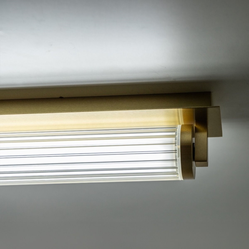 Zuma Line - Aplique LED regulable de pared LED/26W/230V 2700-6500K dorado + mando a distancia