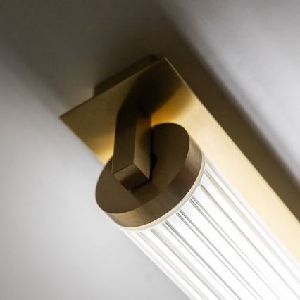 Zuma Line - Aplique LED regulable de pared LED/26W/230V 2700-6500K dorado + mando a distancia