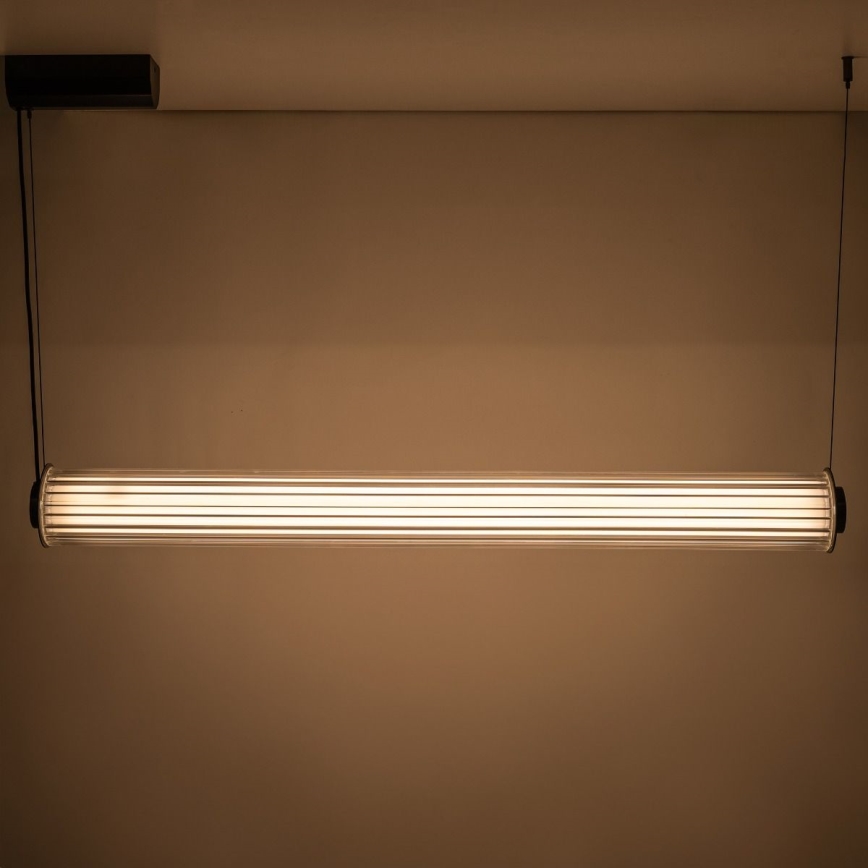 Zuma Line - Lámpara colgante LED regulable con cable LED/39W/230V 2700-6500K negro + mando a distancia