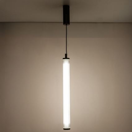 Zuma Line - Lámpara colgante LED regulable con cable LED/26W/230V 2700-6500K negra + mando a distancia