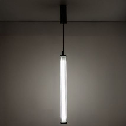 Zuma Line - Lámpara colgante LED regulable con cable LED/26W/230V 2700-6500K negra + mando a distancia