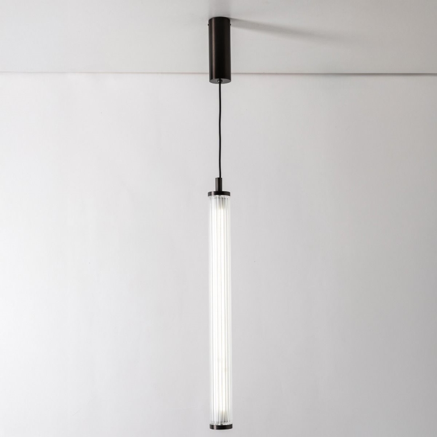 Zuma Line - Lámpara colgante LED regulable con cable LED/26W/230V 2700-6500K negra + mando a distancia