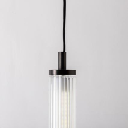 Zuma Line - Lámpara colgante LED regulable con cable LED/26W/230V 2700-6500K negra + mando a distancia