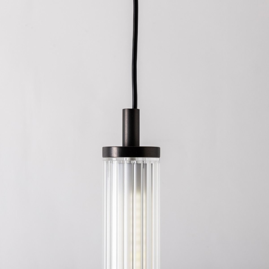 Zuma Line - Lámpara colgante LED regulable con cable LED/26W/230V 2700-6500K negra + mando a distancia