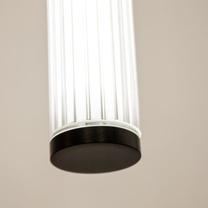 Zuma Line - Lámpara colgante LED regulable con cable LED/26W/230V 2700-6500K negra + mando a distancia