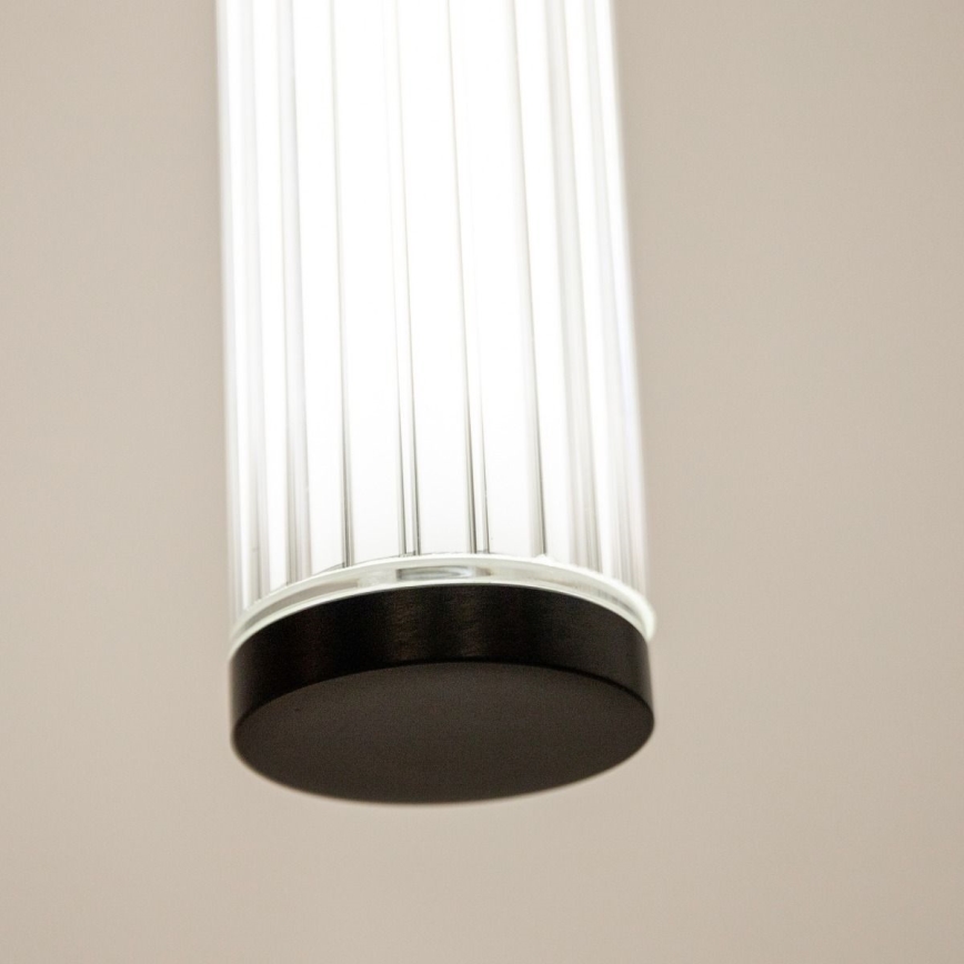 Zuma Line - Lámpara colgante LED regulable con cable LED/26W/230V 2700-6500K negra + mando a distancia