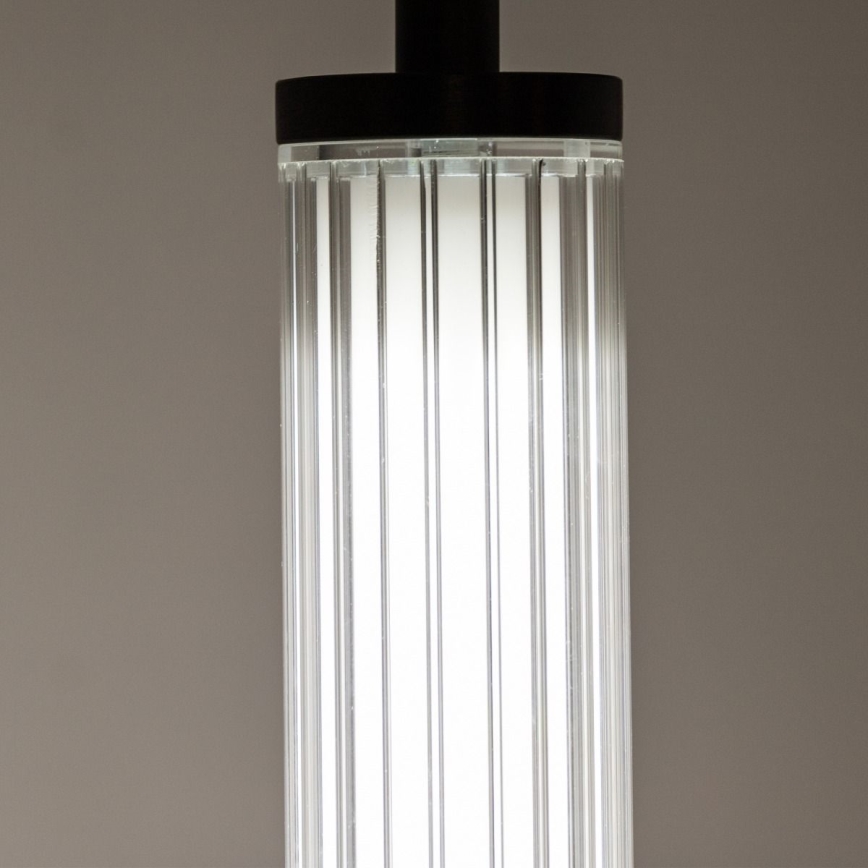 Zuma Line - Lámpara colgante LED regulable con cable LED/26W/230V 2700-6500K negra + mando a distancia