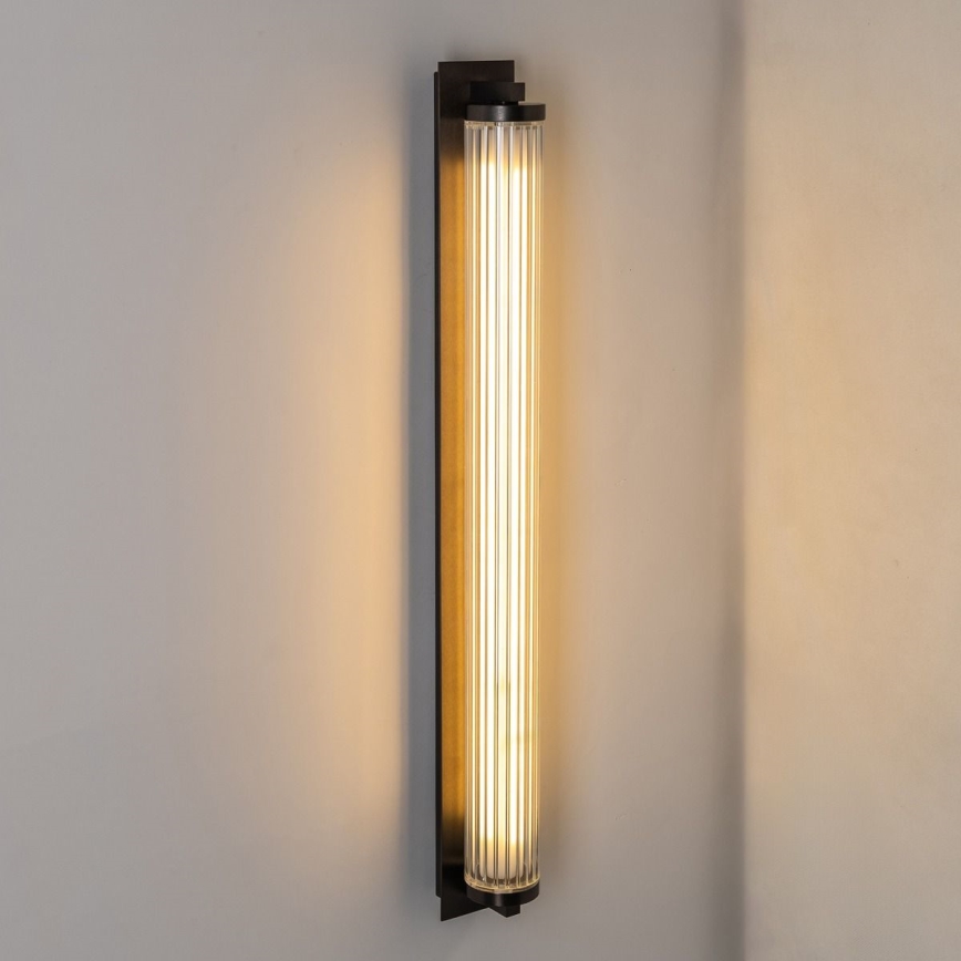 Zuma Line - Aplique de pared LED regulable LED/26W/230V 2700-6500K negro + mando a distancia
