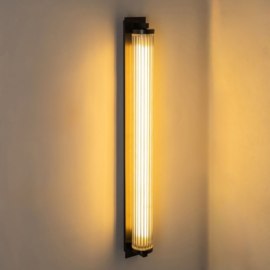 Zuma Line - Aplique de pared LED regulable LED/26W/230V 2700-6500K negro + mando a distancia