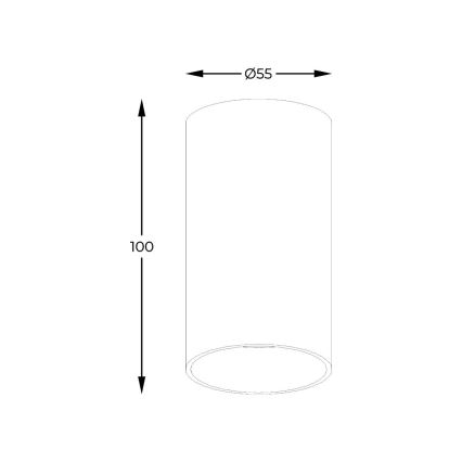 Zuma Line - Foco empotrable LED RGBW regulable 1xGU10/4,8W/230V blanco + mando a distancia