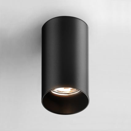 Zuma Line - Foco empotrable LED RGBW regulable 1xGU10/4,8W/230V negro + mando a distancia