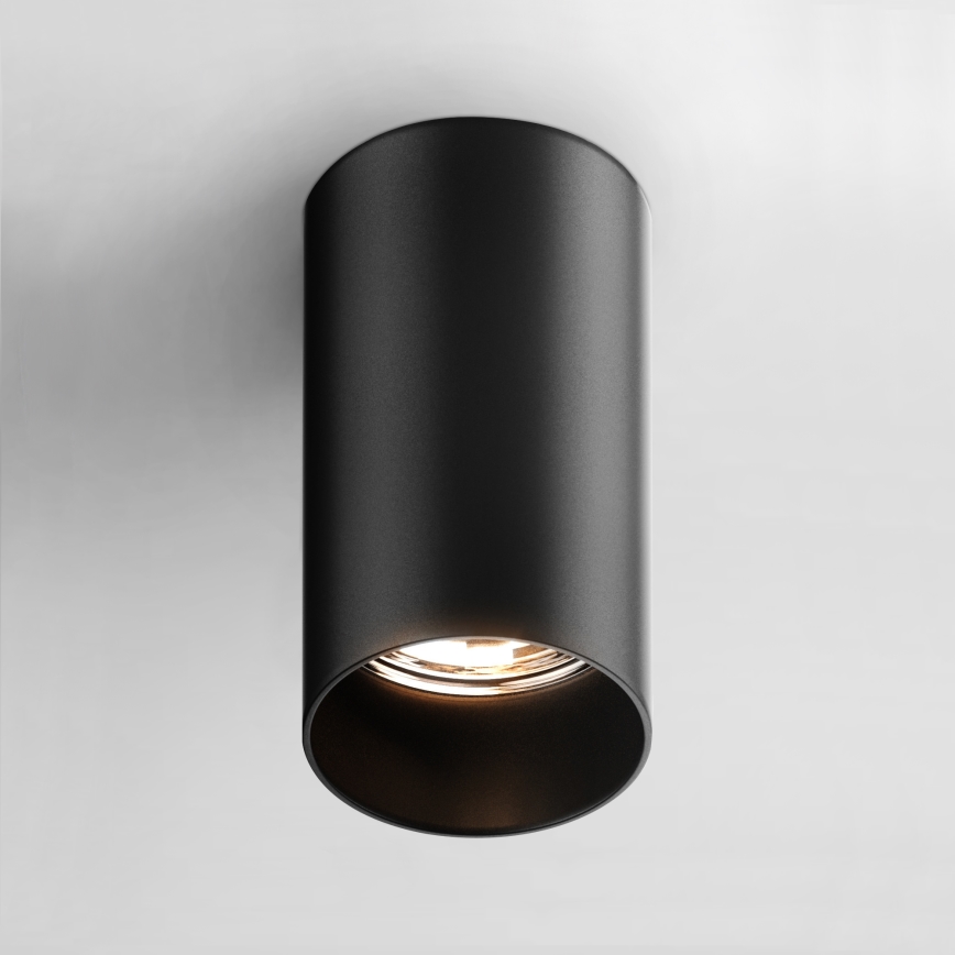 Zuma Line - Foco empotrable LED RGBW regulable 1xGU10/4,8W/230V negro + mando a distancia