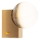 Zuma Line - Aplique de pared 1xE27/25W/230V dorado