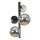 Zuma Line - Aplique de pared 3xG9/8W/230V negro/negro ahumado