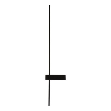 Zuma Line - Aplique de pared LED, 12 W, 230 V, 3000/4000/6000 K, 90 cm, negro