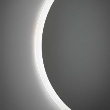 Zuma Line - Espejo mural para baño con retroiluminación LED/36W/230V 3000/4000/6000K Ø 80 cm IP44