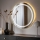 Zuma Line - Espejo de pared para baño con retroiluminación LED/36W/230V 3000/4000/6000K Ø 80 cm IP44