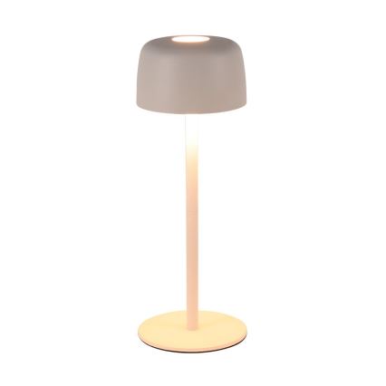 Zuma Line - Lámpara de mesa LED recargable y regulable LED/2W/1200 mAh IP44 blanco
