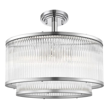 Zuma Line - Lámpara colgante 5xE14/60W/230V cromo brillante