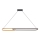 Zuma Line - Lámpara colgante LED con cable 2xLED/40W/230V negro/dorado