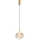 Zuma Line - Lámpara colgante LED con cable LED/6,5W/230V dorada