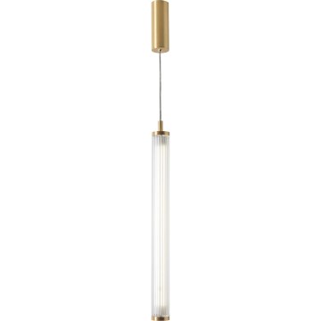 Zuma Line - Lámpara colgante LED regulable con cable LED/26W/230V 2700-6500K dorada + mando a distancia