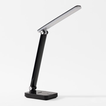 Zuma Line - Lámpara de mesa LED recargable LED/8W/1200 mAh 3000/4500/6000K CRI 90 negro