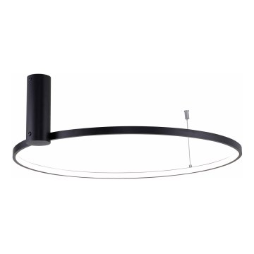 Zuma Line - Lámpara de techo LED/32W/230V 3000/4000/6000K Ø 60 cm negra
