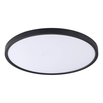 Zuma Line - Lámpara de techo LED/42W/230V 3000/4000/6000K, diámetro 50 cm, negra
