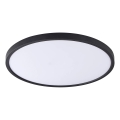 Zuma Line - Lámpara LED de techo LED/36W/230V 3000/4000/6000K Ø 40 cm negra