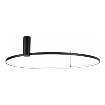 Zuma Line - Luminaria de techo LED/40W/230V 3000/4000/6000K Ø 90 cm negra