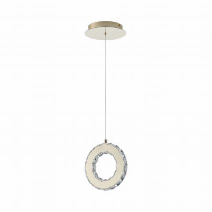 Zuma Line - Lámpara colgante LED regulable con cable LED/10W/230V dorada