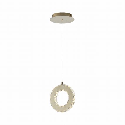 Zuma Line - Lámpara colgante LED regulable con cable LED/10W/230V dorada