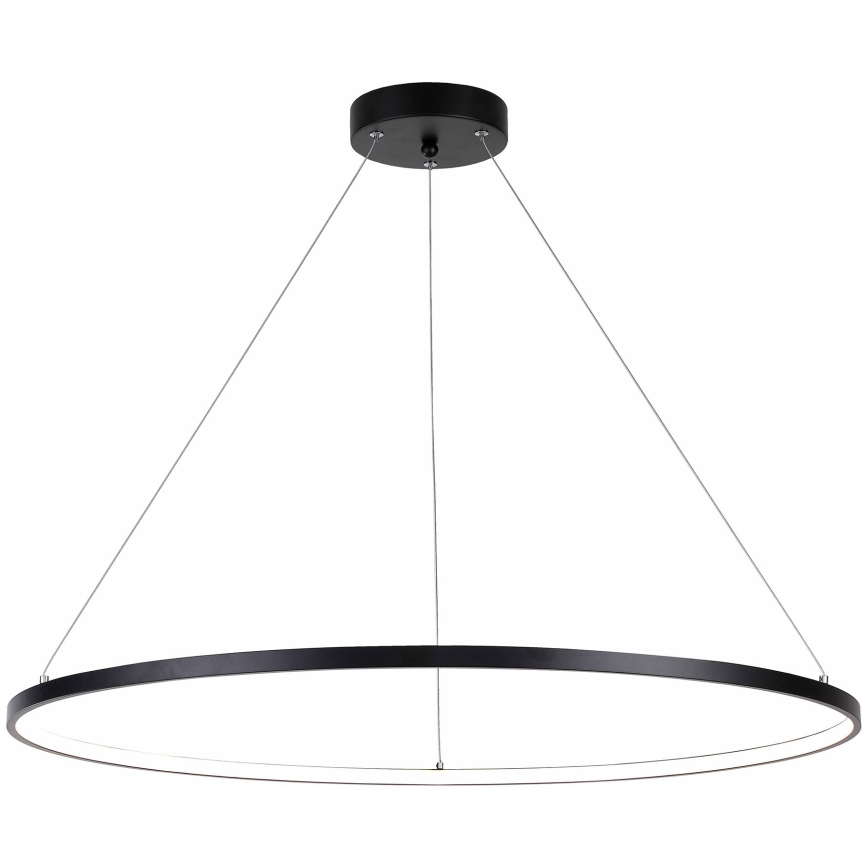Zuma Line - Lámpara colgante LED suspendida por cable LED/40W/230V 3000/4000/6000K Ø 90 cm negra