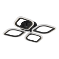 Zuma Line - Plafón LED regulable LED/30W/230V 3000-6000K negro + control remoto