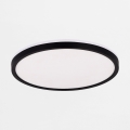 Zuma Line - Plafón LED regulable LED/38W/230V + LED/11W 3000/4000/5500K diá. 50 cm negro